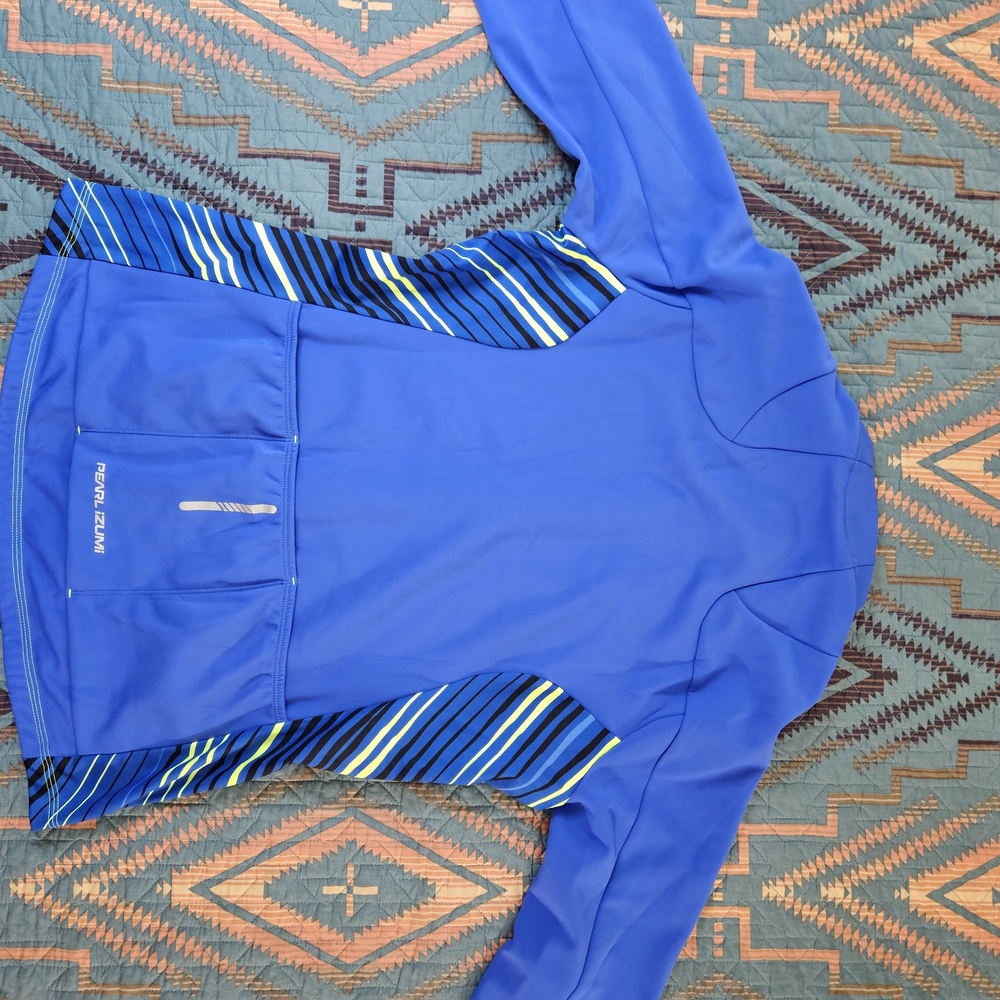Pearl Izumi Women's Blue Fleece Jacket - Picture 3 of 5